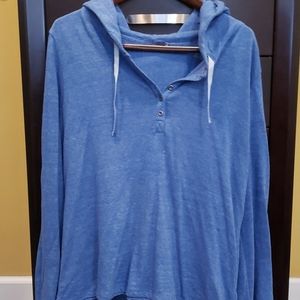 Prana hooded sweat shirt.